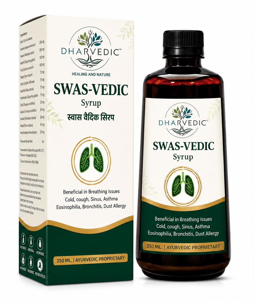 SWAS-VEDIC Ayurvedic Respiratory Syrup